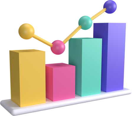 3D Chart Illustration